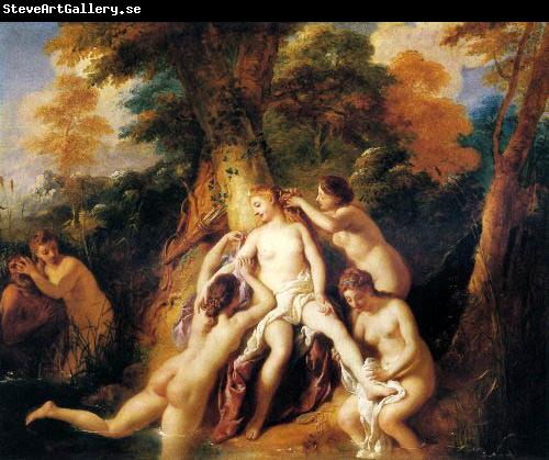 Jean-Francois De Troy Diana And Her Nymphs Bathing